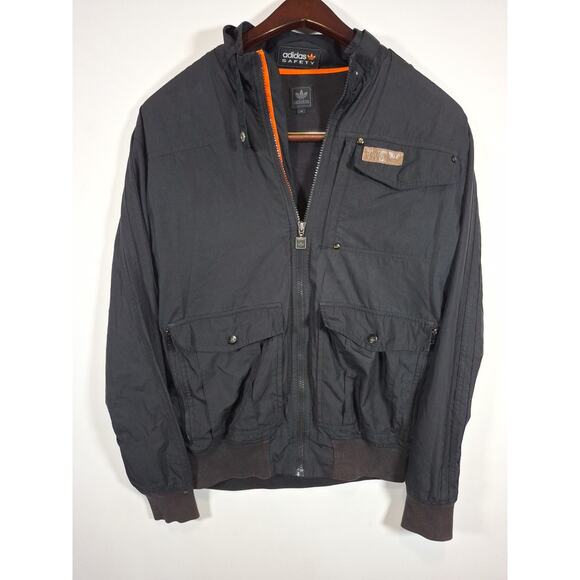 adidas Other - Adidas Mens Jacket Medium Black Safety Field Military Utility